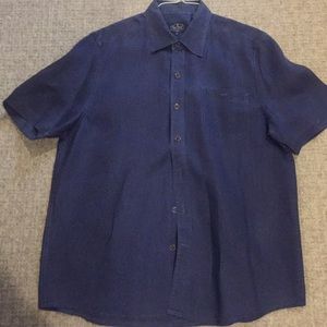 Nat Nast Linen short sleeve shirt L